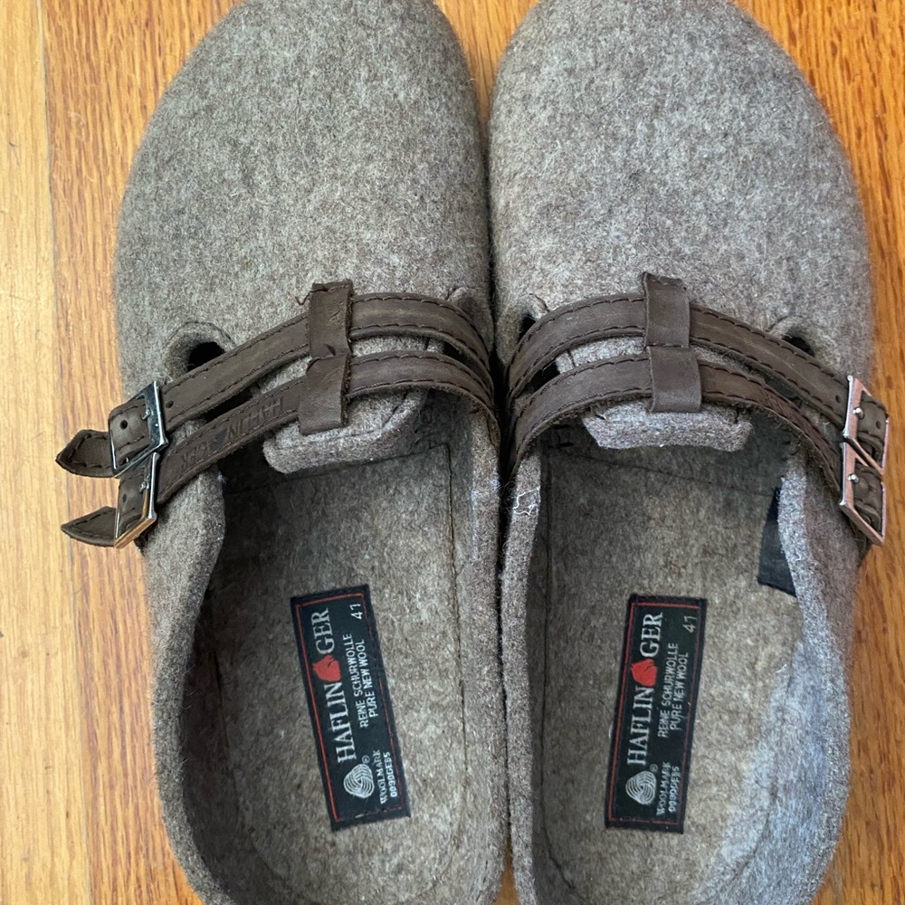 Haflinger buckled clogs - Picture 3 of 6